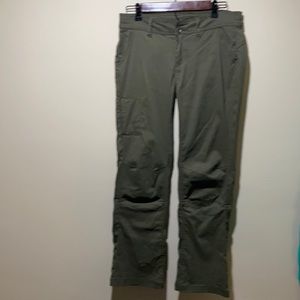 Prana Olive Green adjustable Leg hiking Pants 6